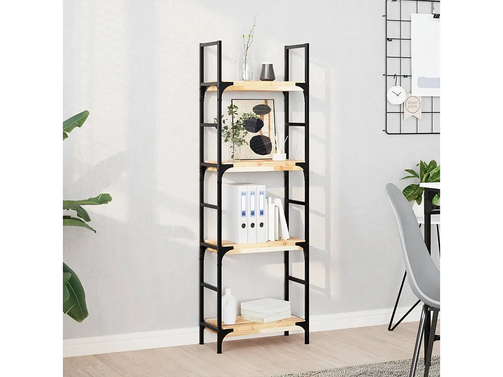 Wandschappen 3 st zwevend 40x20x4 cm onbehandeld acaciahout BE263441