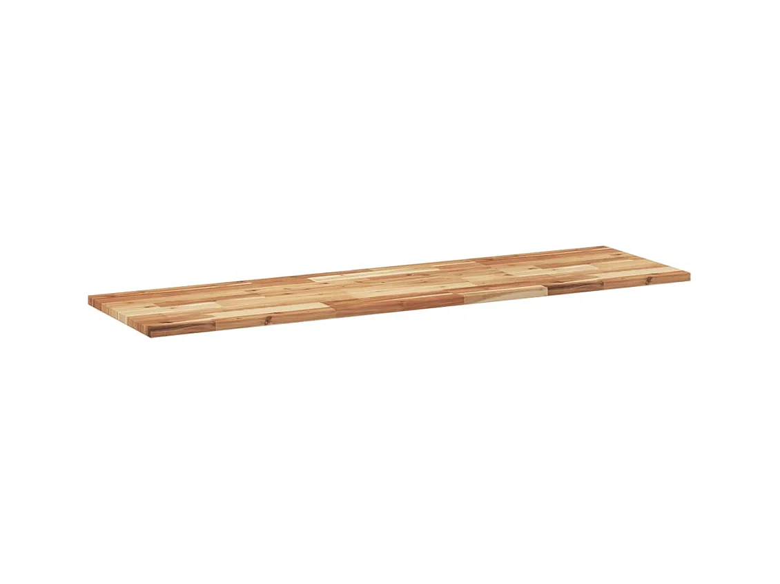Wandschappen 2 st zwevend olieafwerking 120x40x2 cm acaciahout BE789370