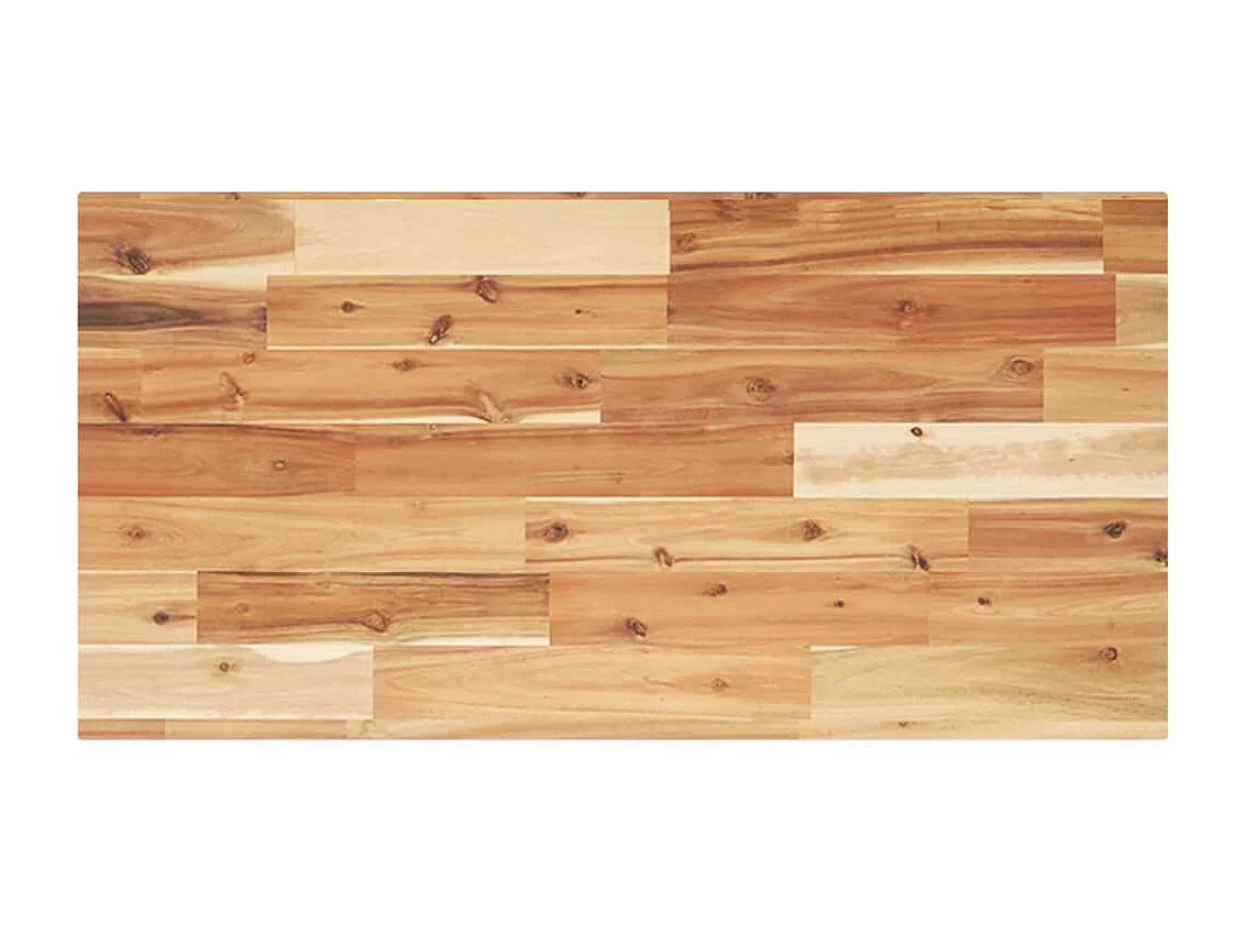 Etagère murale 60x40x2 cm acacia massif finition à l'huile FR970519