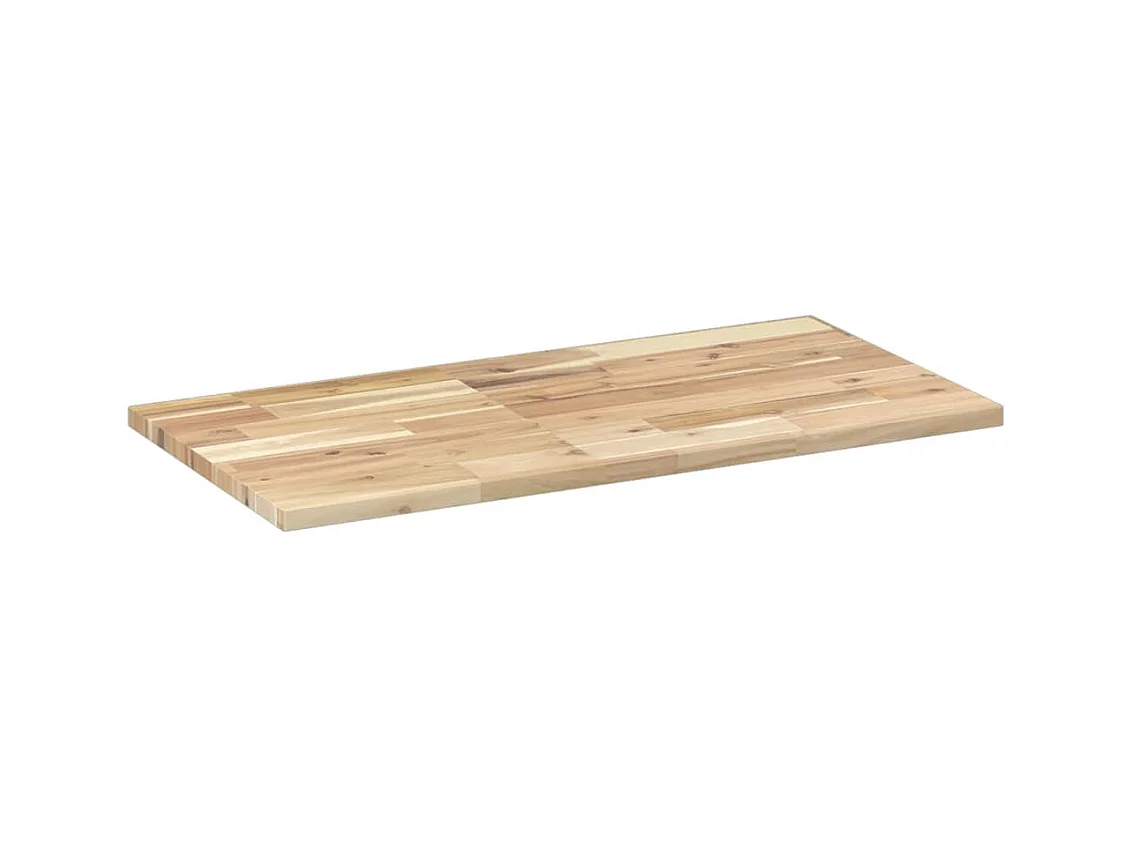Prateleira flutuante 60x40x2 cm acácia maciça não tratada PT630359