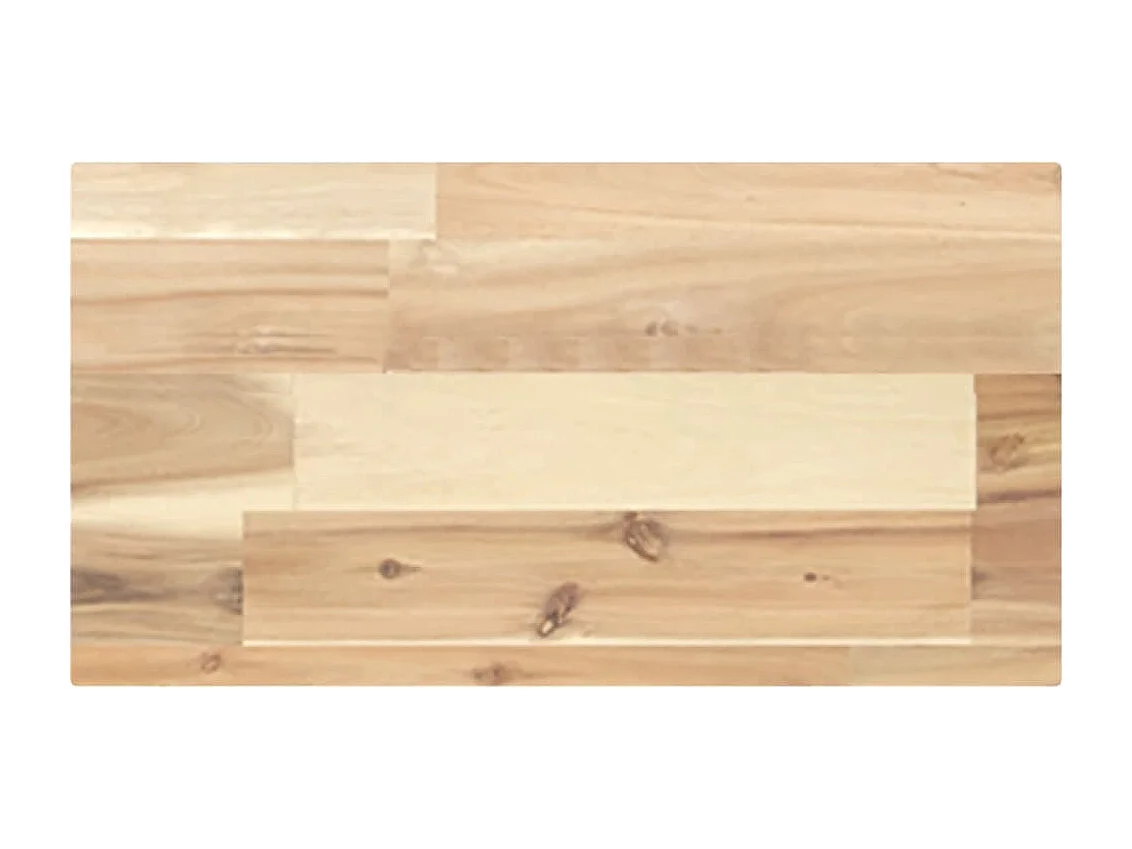 Etagère murale 40x20x4 cm bois d'acacia massif non traité FR581312