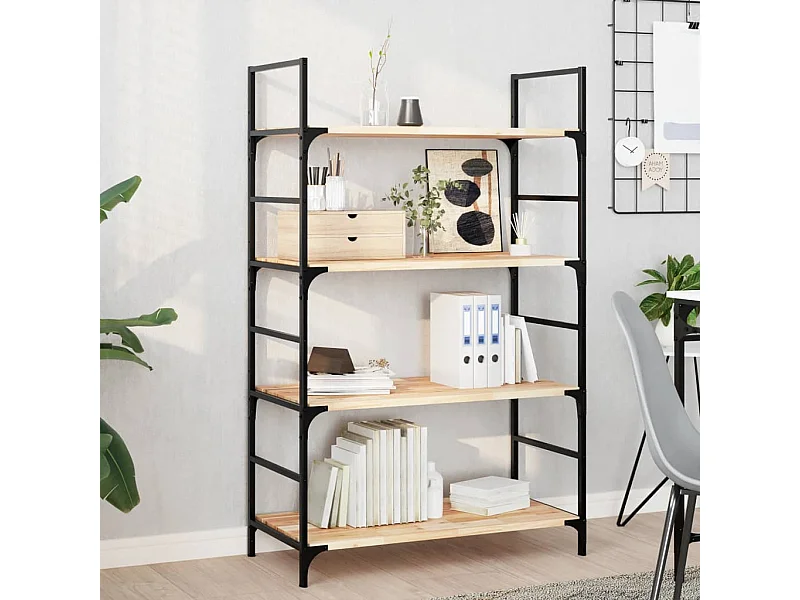 Etagère murale 100x40x2 cm bois d'acacia massif non traité FR340530