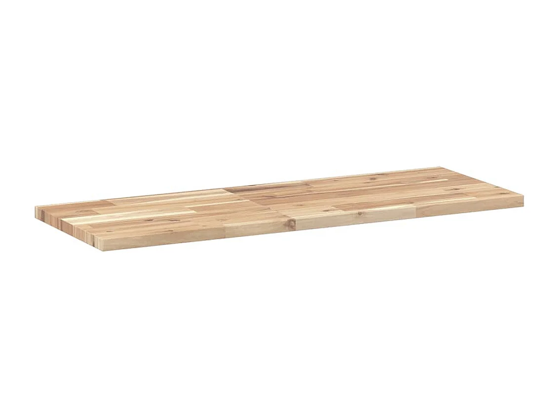 Prateleira flutuante 4pcs 100x30x2cm acácia maciça não tratada PT275950