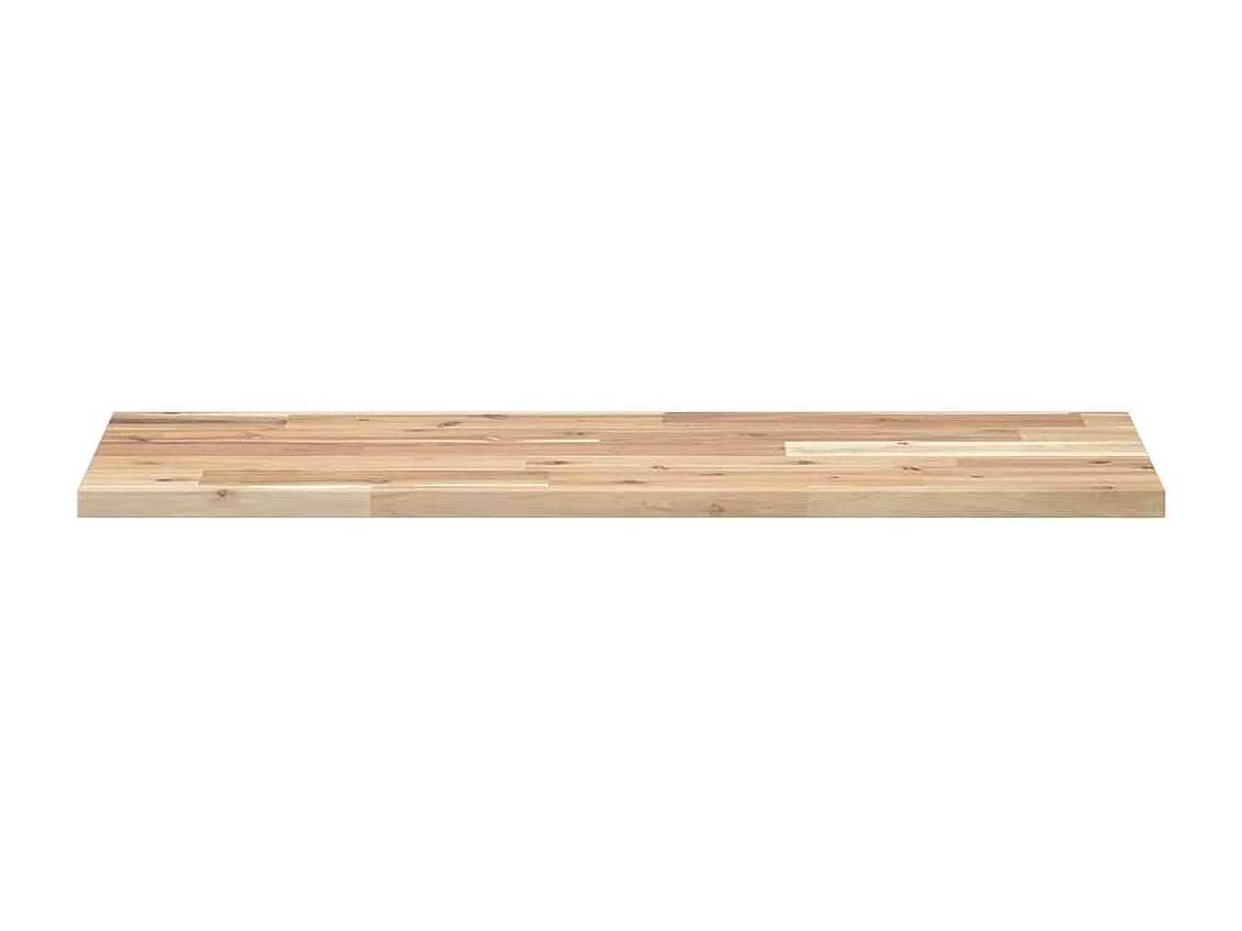 Prateleira flutuante 4pcs 100x30x2cm acácia maciça não tratada PT275950