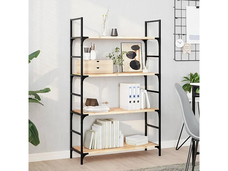 Etagère murale 80x30x2 cm bois d'acacia massif non traité FR269388