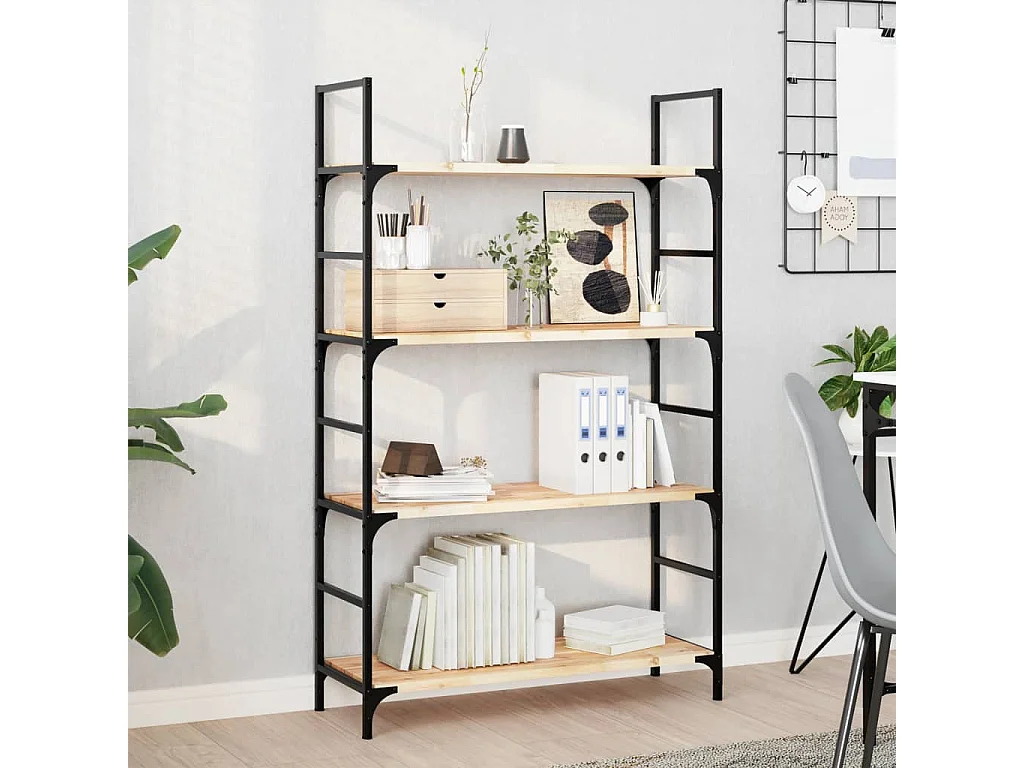 Etagère murale 80x30x2 cm bois d'acacia massif non traité FR269388