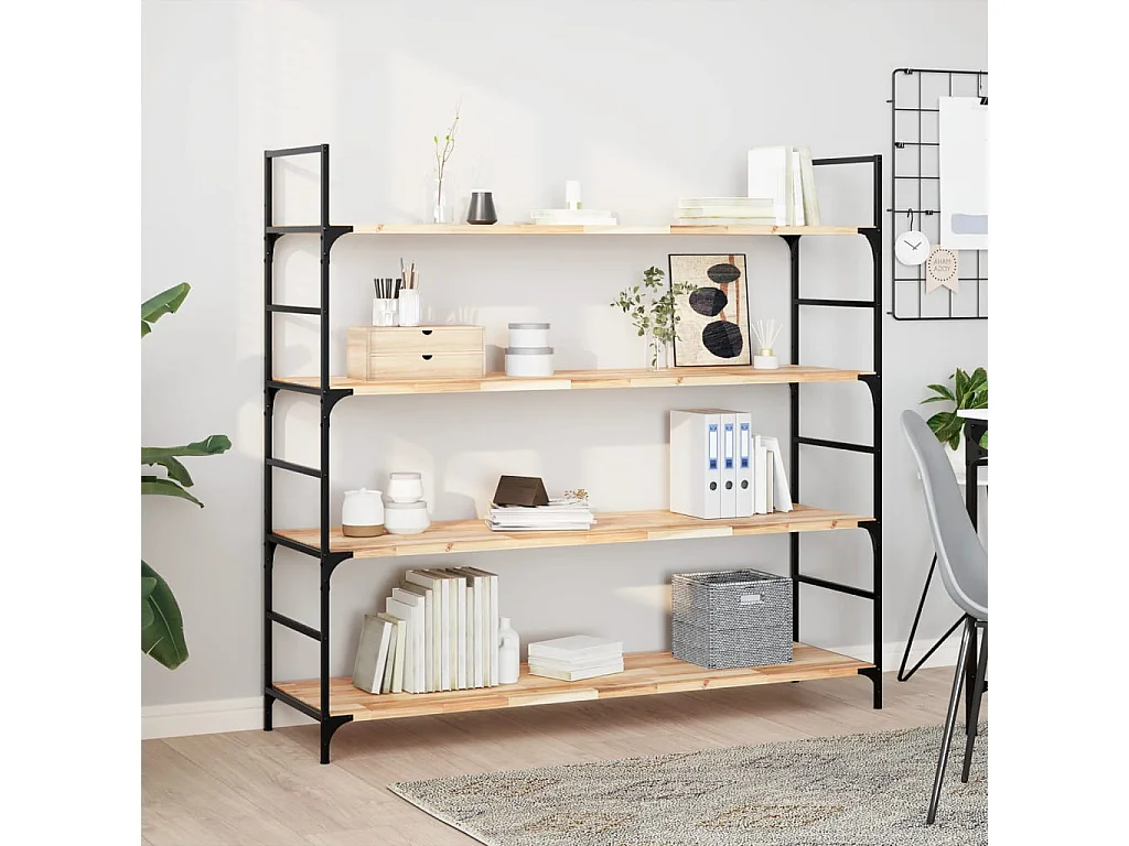 Prateleira flutuante 2pcs 140x40x2cm acácia maciça não tratada PT697546