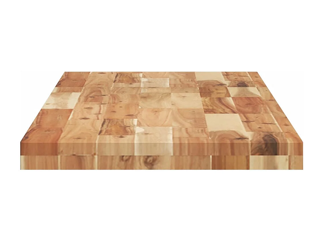 Wandschap zwevend olieafwerking 140x40x4 cm massief acaciahout BE878216