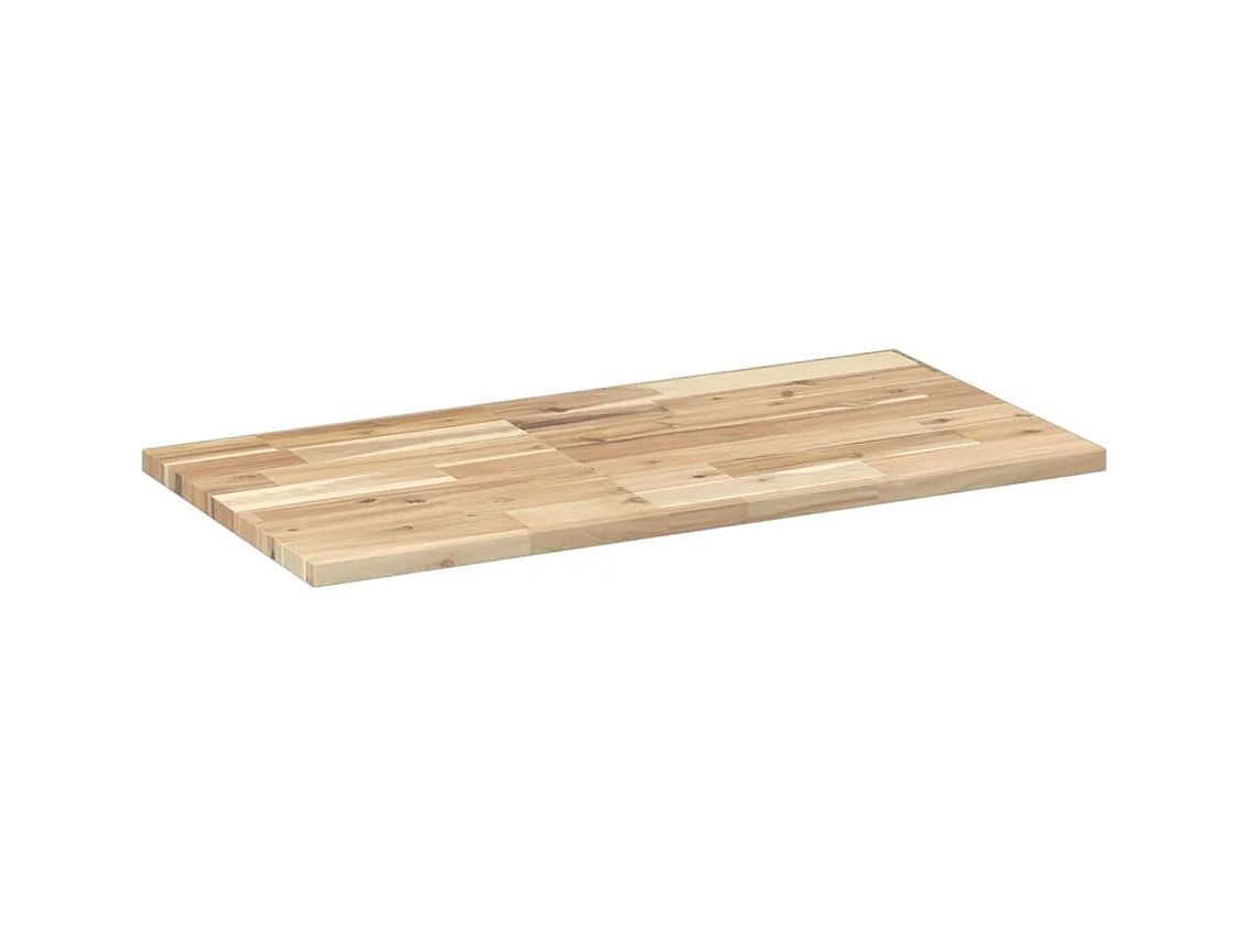 Prateleira flutuante 2pcs 100x40x2cm acácia maciça não tratada PT116364