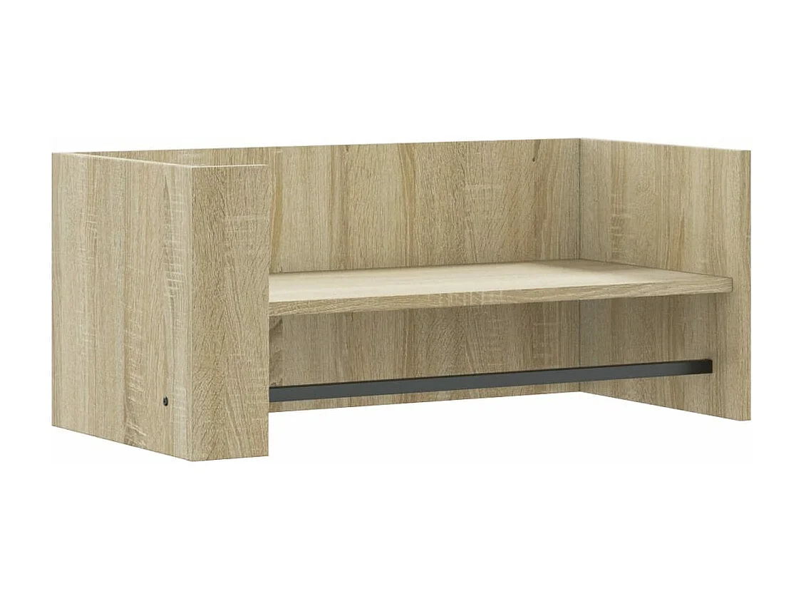 Étagère murale chêne sonoma 70,5x35x30,5 cm bois d'ingénierie FR535132