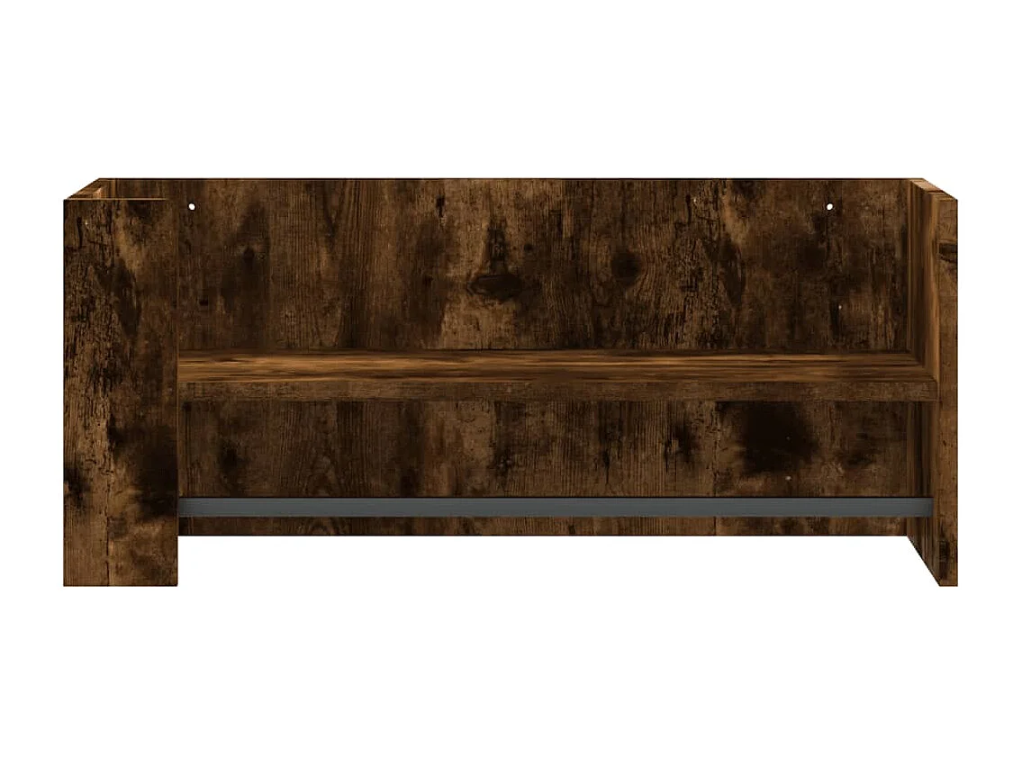 Étagère murale chêne fumé 70,5x35x30,5 cm bois d'ingénierie FR786861