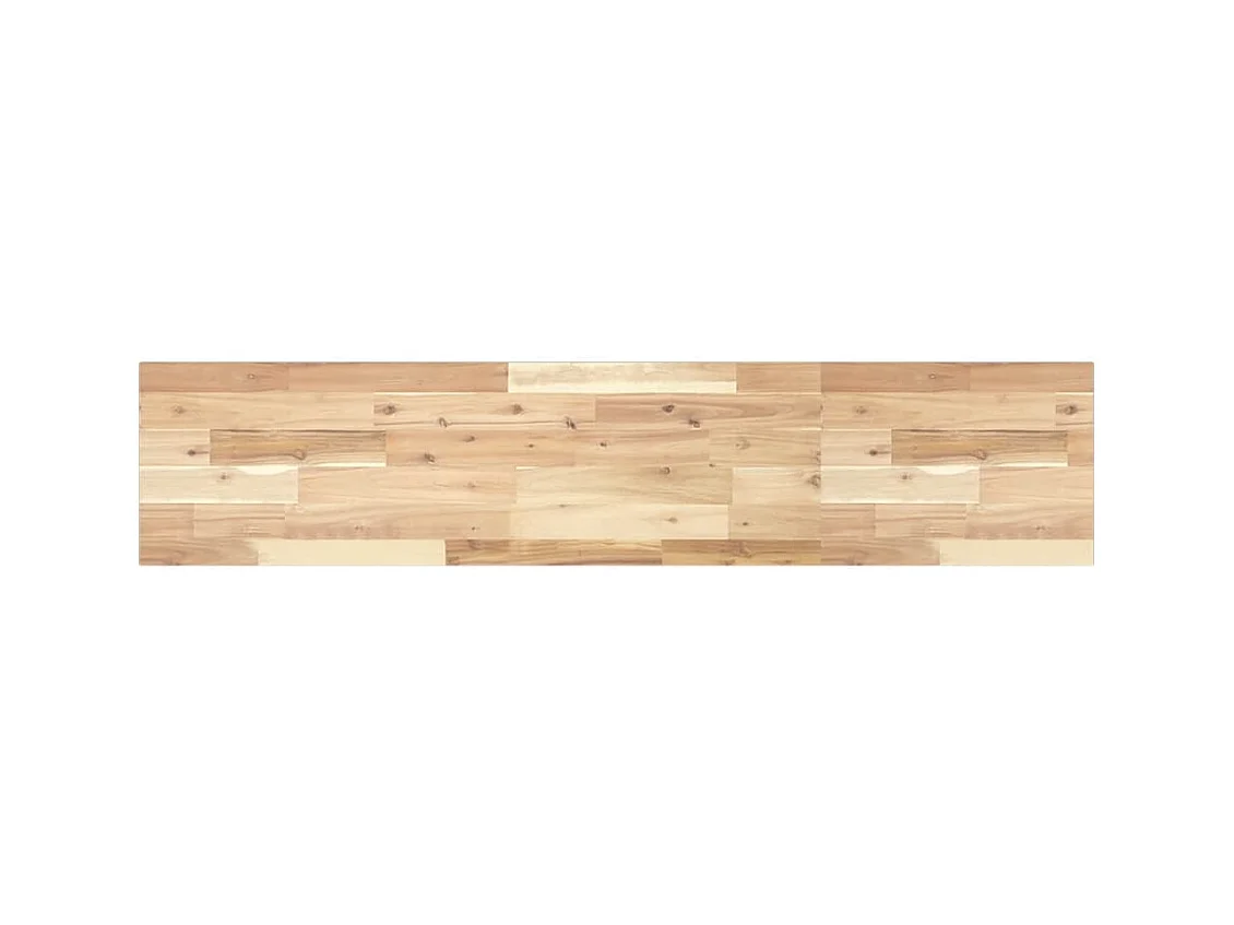 Etagère murale 120x30x2 cm bois d'acacia massif non traité FR780154