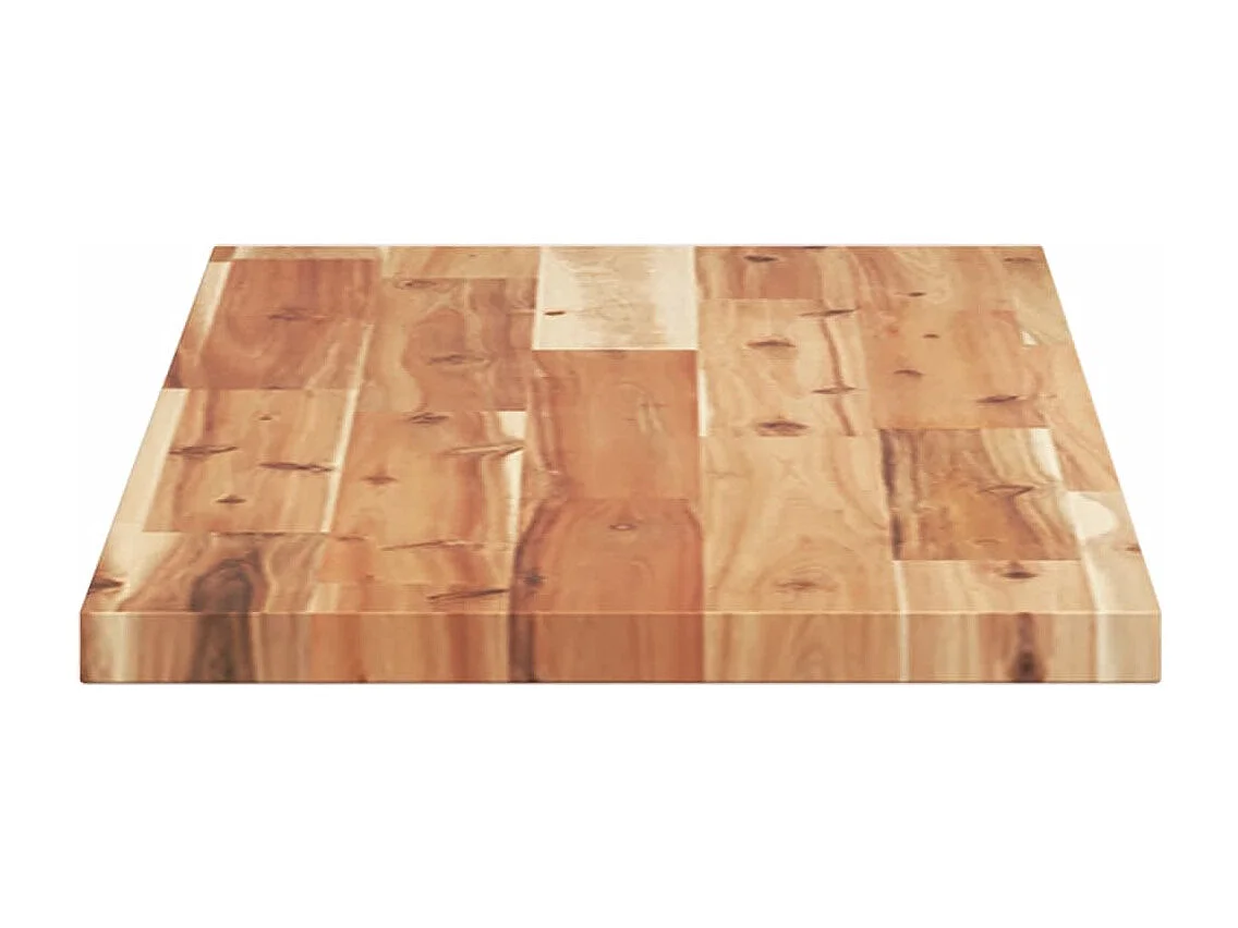 Etagère murale 100x30x2 cm acacia massif finition à l'huile FR280955