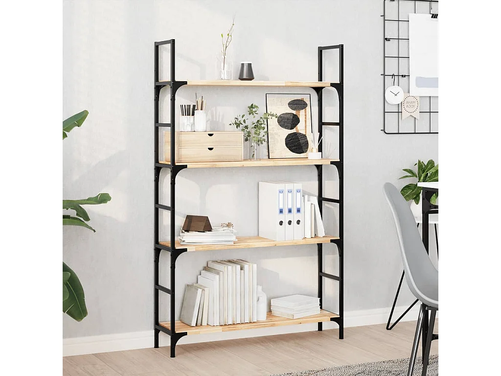 Wandschappen 3 st zwevend 80x20x2 cm onbehandeld acaciahout BE818617