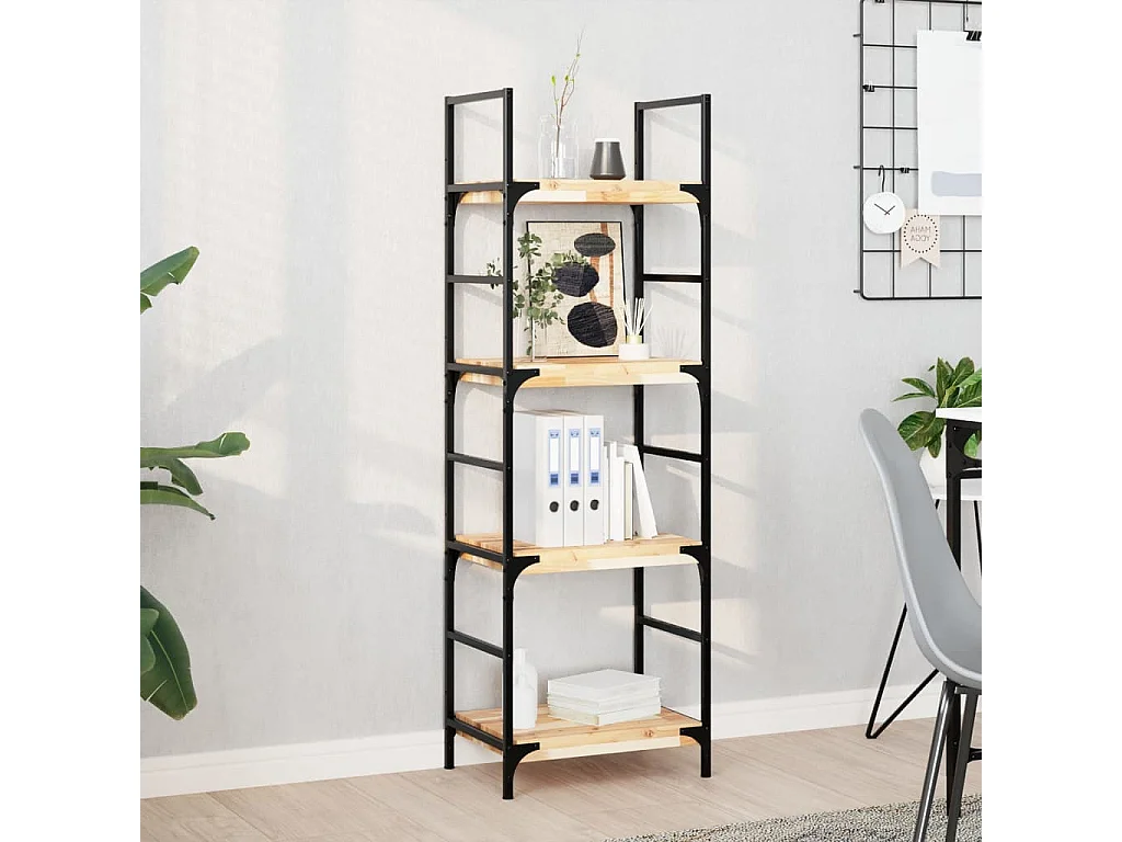 Etagère murale 60x30x4 cm bois d'acacia massif non traité FR407723