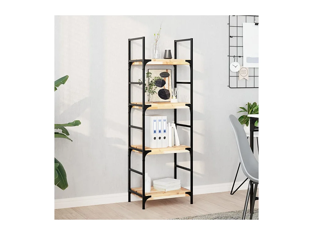 Etagère murale 60x30x4 cm bois d'acacia massif non traité FR407723