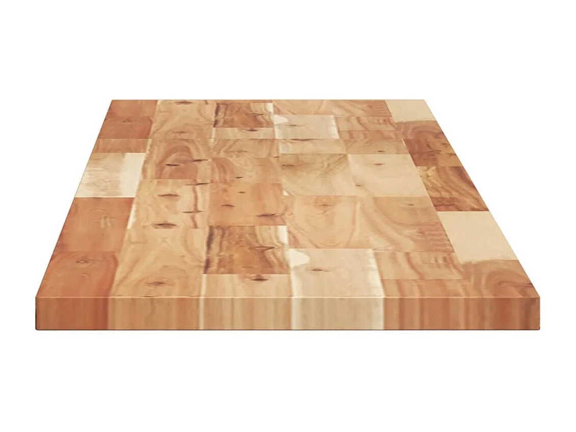 Wandschap zwevend olieafwerking 120x30x2 cm massief acaciahout BE318386