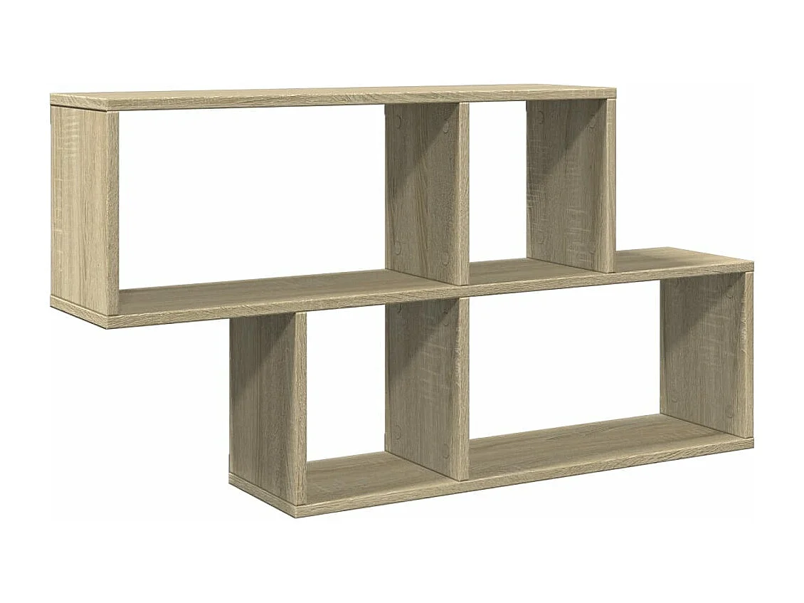 Étagère murale chêne sonoma 100x20x53 cm bois d'ingénierie FR762401