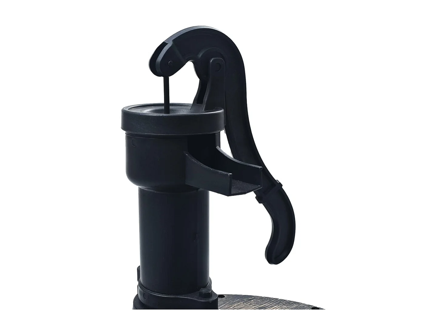 Fonte de água para jardim aspeto barrica com bomba PT594704