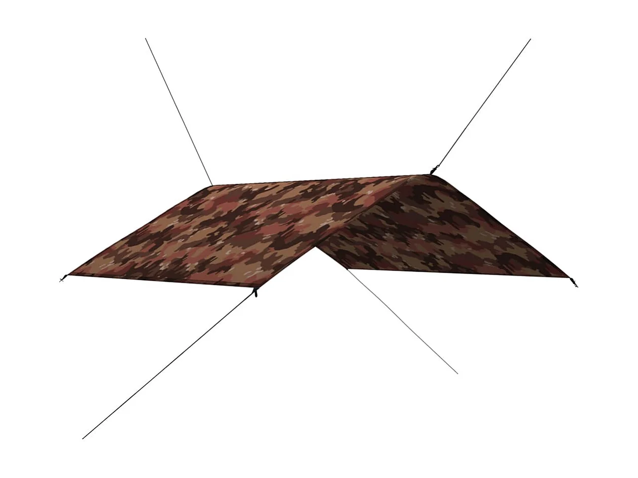 Lona de exterior camuflaje 4x4 m ES152748