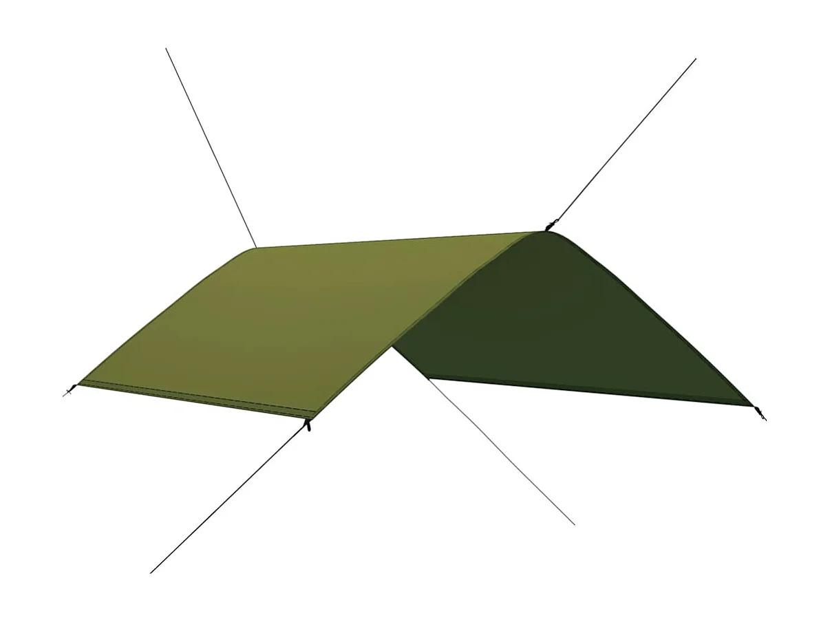 Lona de exterior 3x2 m verde PT276931