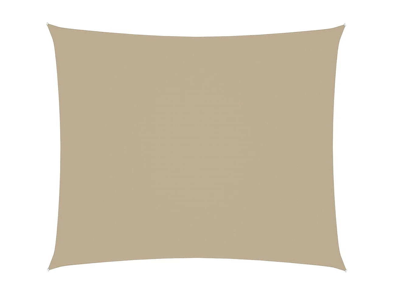 Zonnescherm rechthoekig 4x6 m oxford stof beige  BE337078