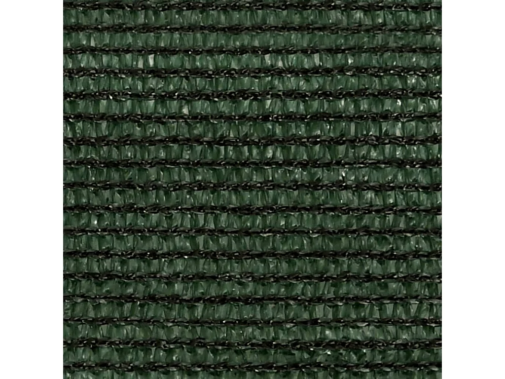 Toldo de vela HDPE verde oscuro 160 g/m² 5x6 m ES538284