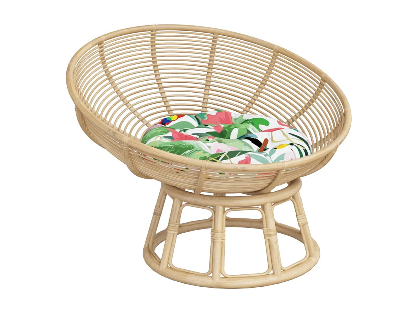 Almofadão redondo Ø 60 x11 cm tecido oxford multicor PT600413