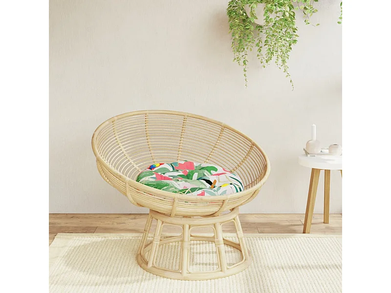 Almofadão redondo Ø 60 x11 cm tecido oxford multicor PT600413