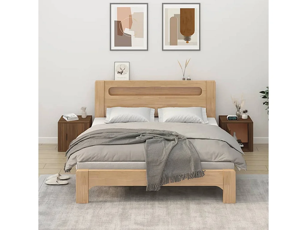 Mesas de cabeceira 2 pcs 50x39x47 cm cor carvalho castanho PT342997