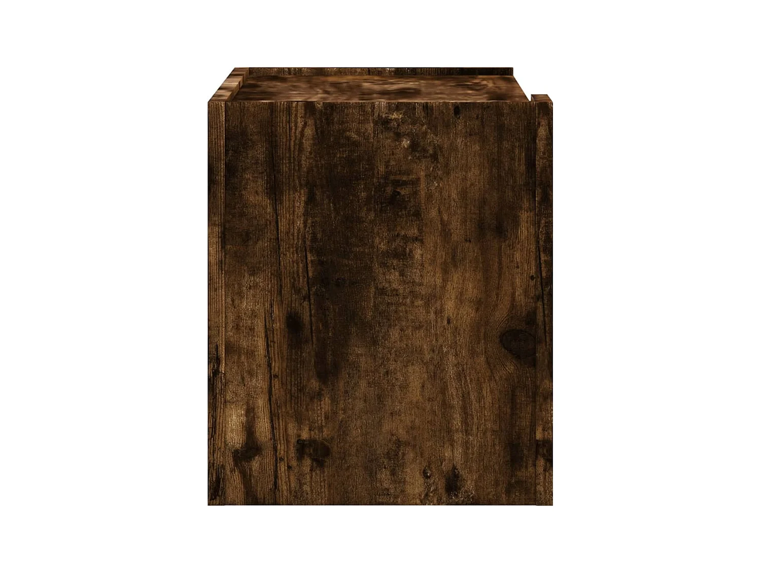 Nachtkastjes 2 st wandgemonteerd 45x30x35 cm gerookt eikenkleur BE582787