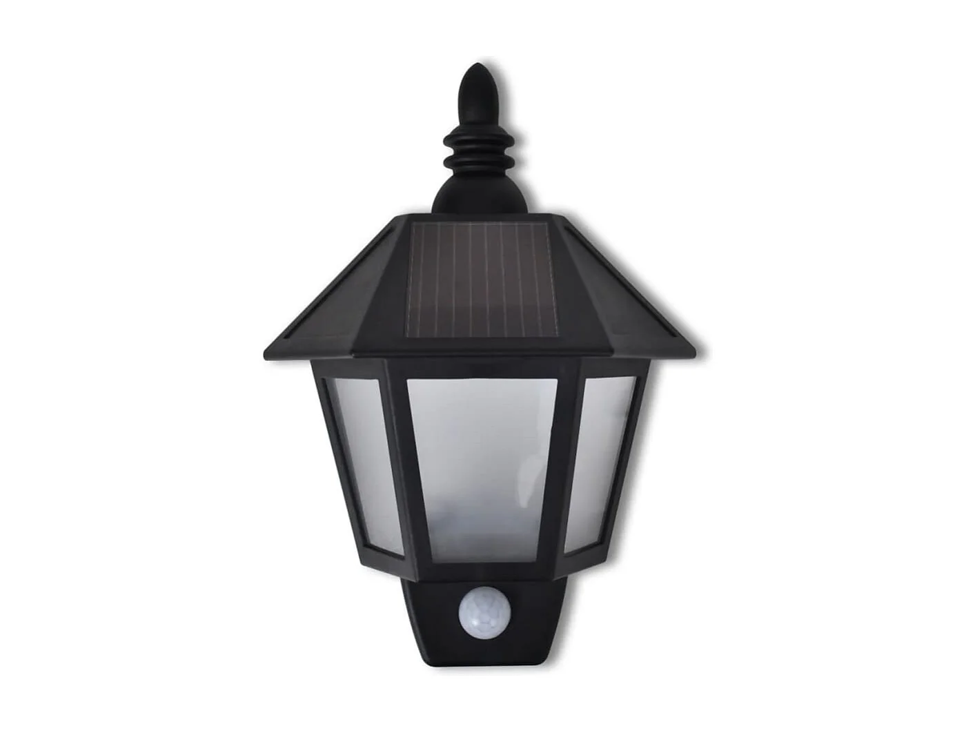 Applique murale solaire avec capteur de mouvement 2 pcs FR419466