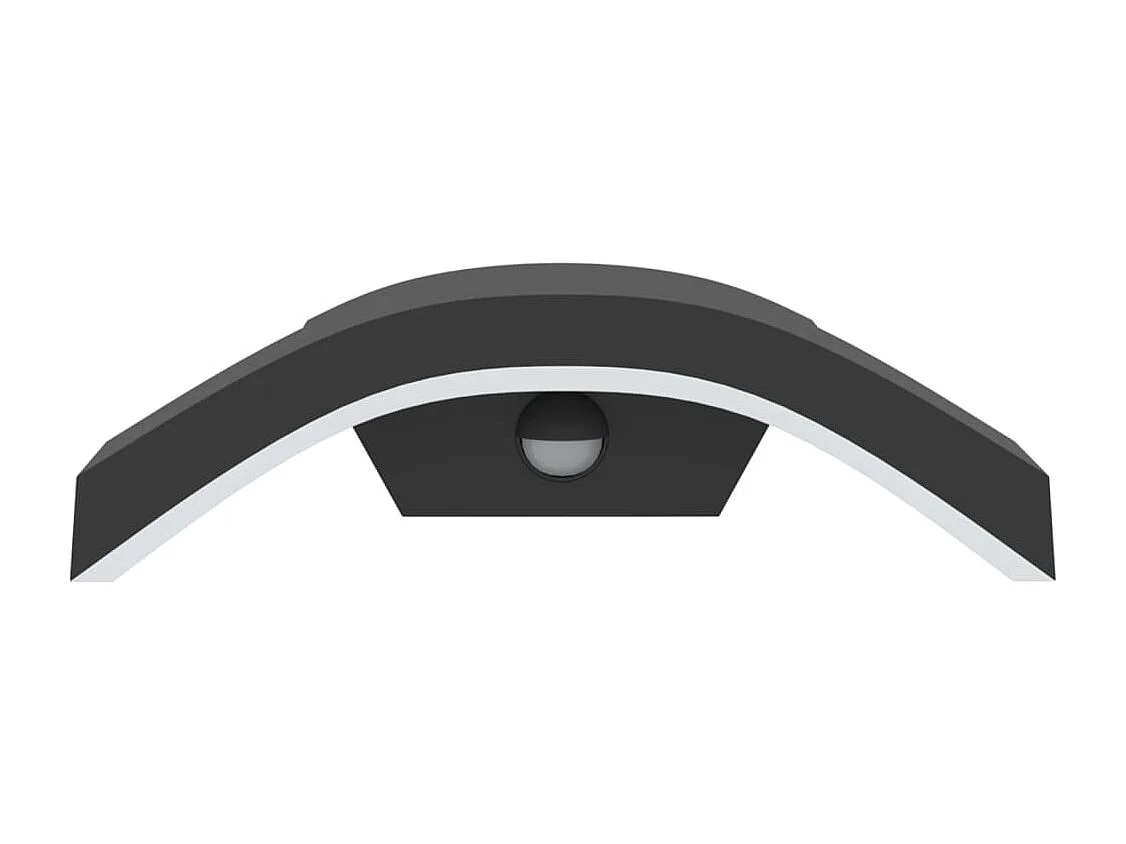 Applique murale LED d'extérieur avec capteurs noir FR976222