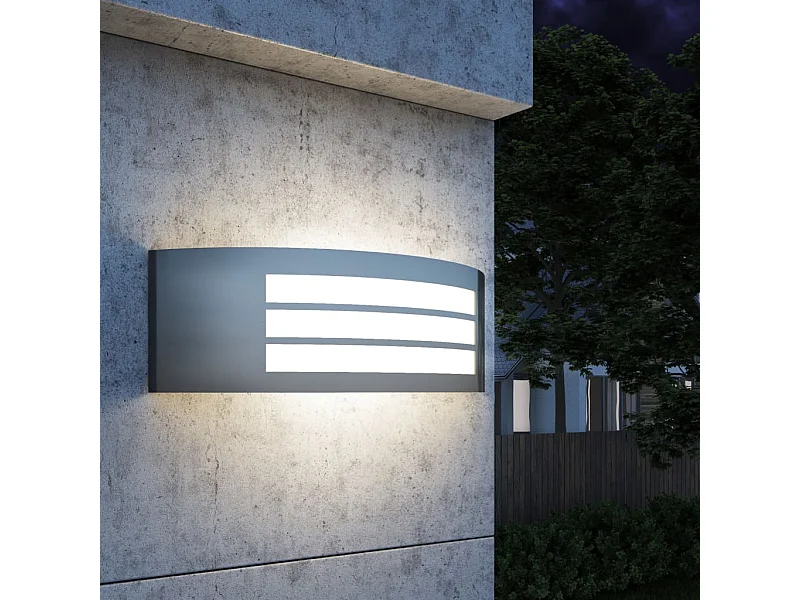 Applique murale extérieure en acier inoxydable FR874452