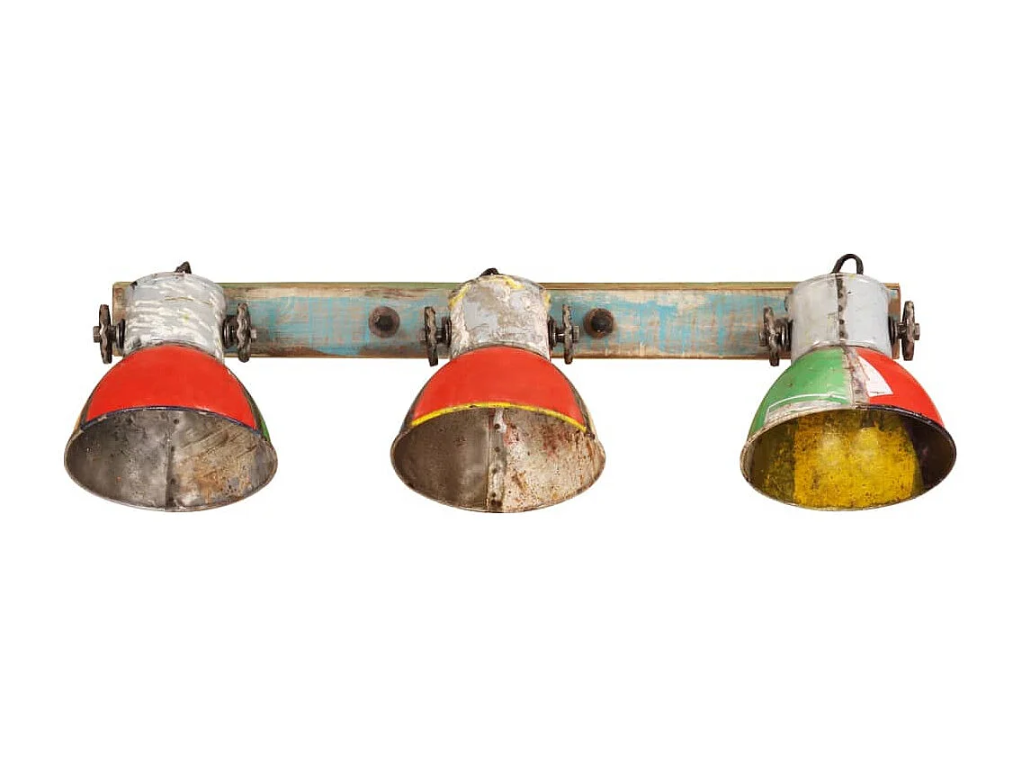 Applique murale industrielle Multicolore 65x25 cm E27 FR746280