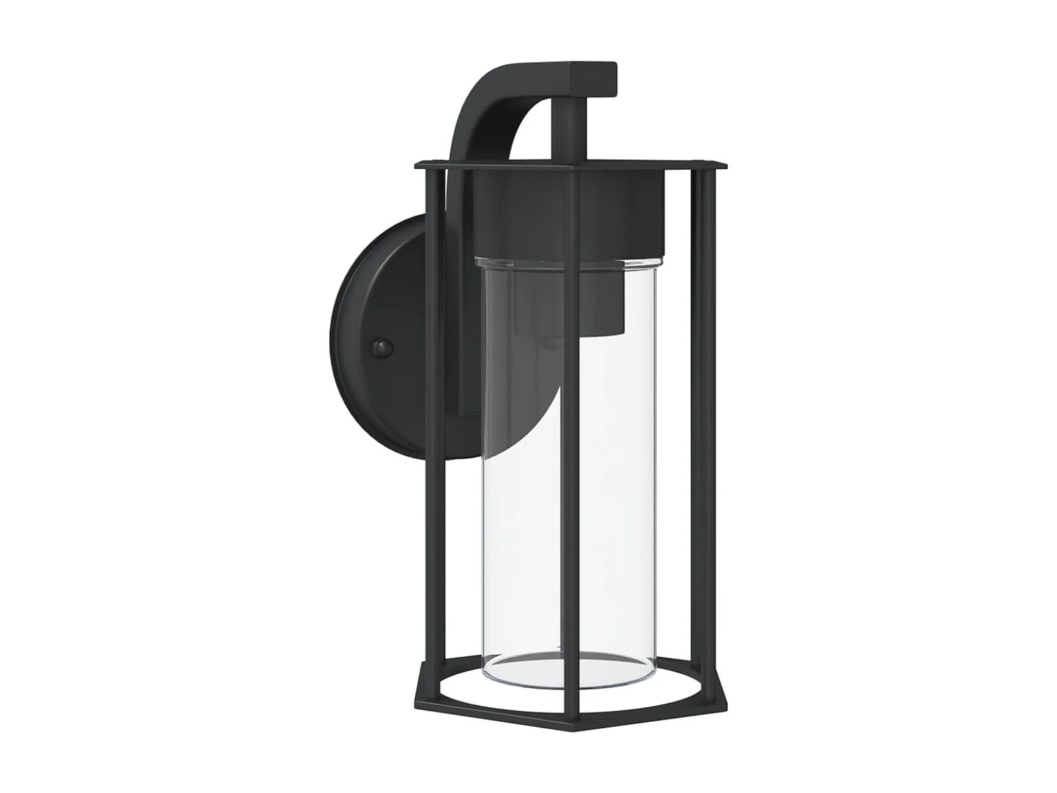 Aplique de exterior de acero inoxidable negro ES974380