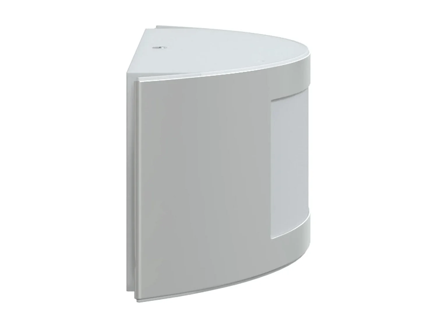 Appliques murales d'extérieur 2pcs argenté acier inoxydable FR691271