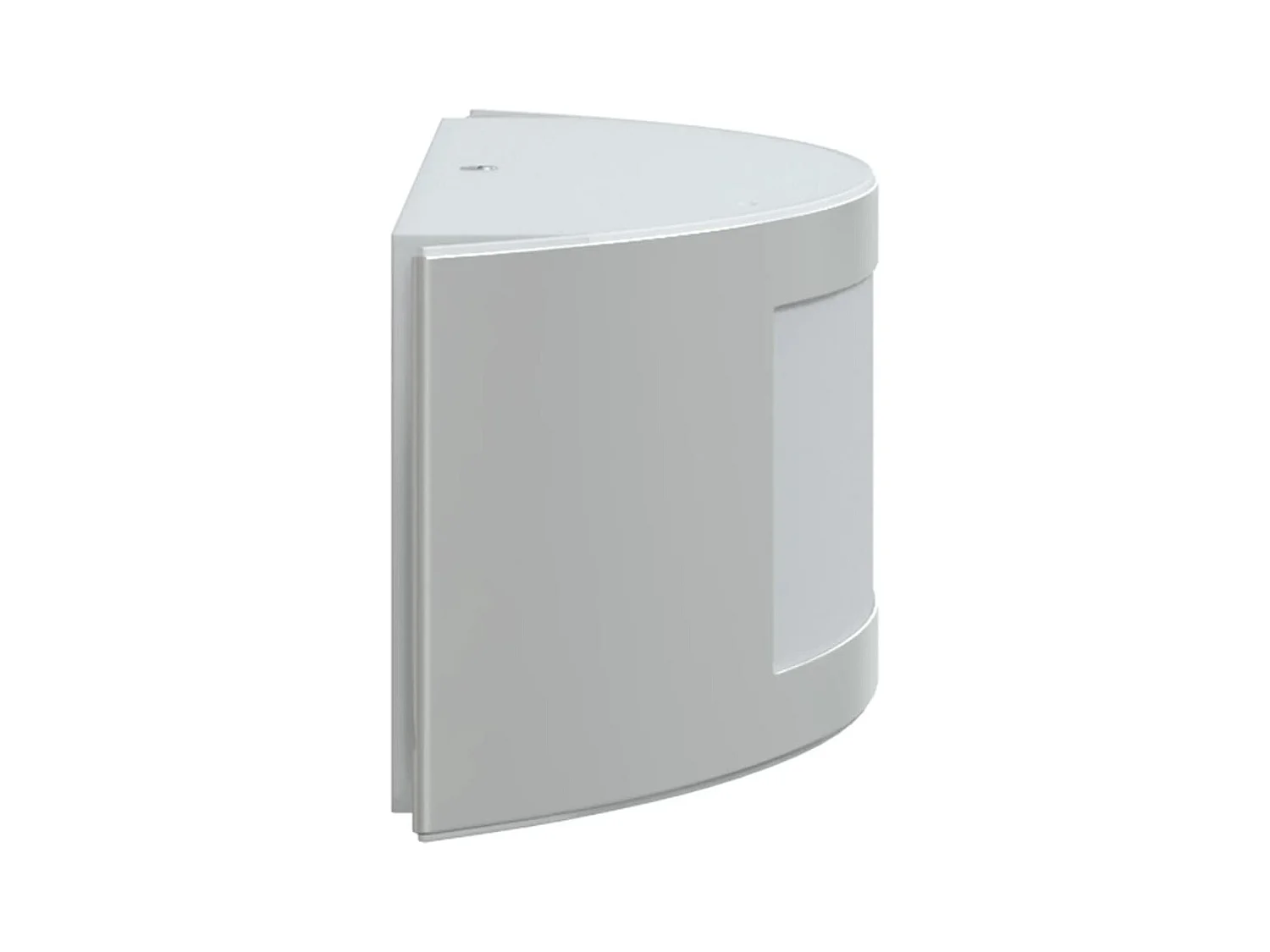 Appliques murales d'extérieur 2pcs argenté acier inoxydable FR691271