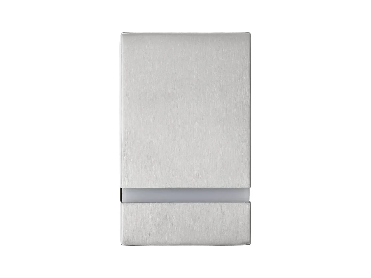 Appliques murales d'extérieur 2 pcs 35 W Argenté Rectangulaire FR359494
