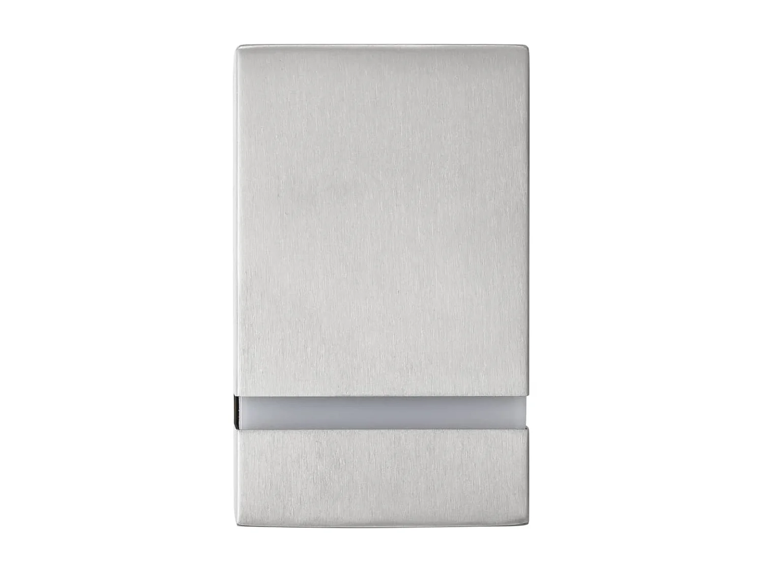 Buitenwandlampen 2 st 35 W rechthoekig zilverkleurig BE429131