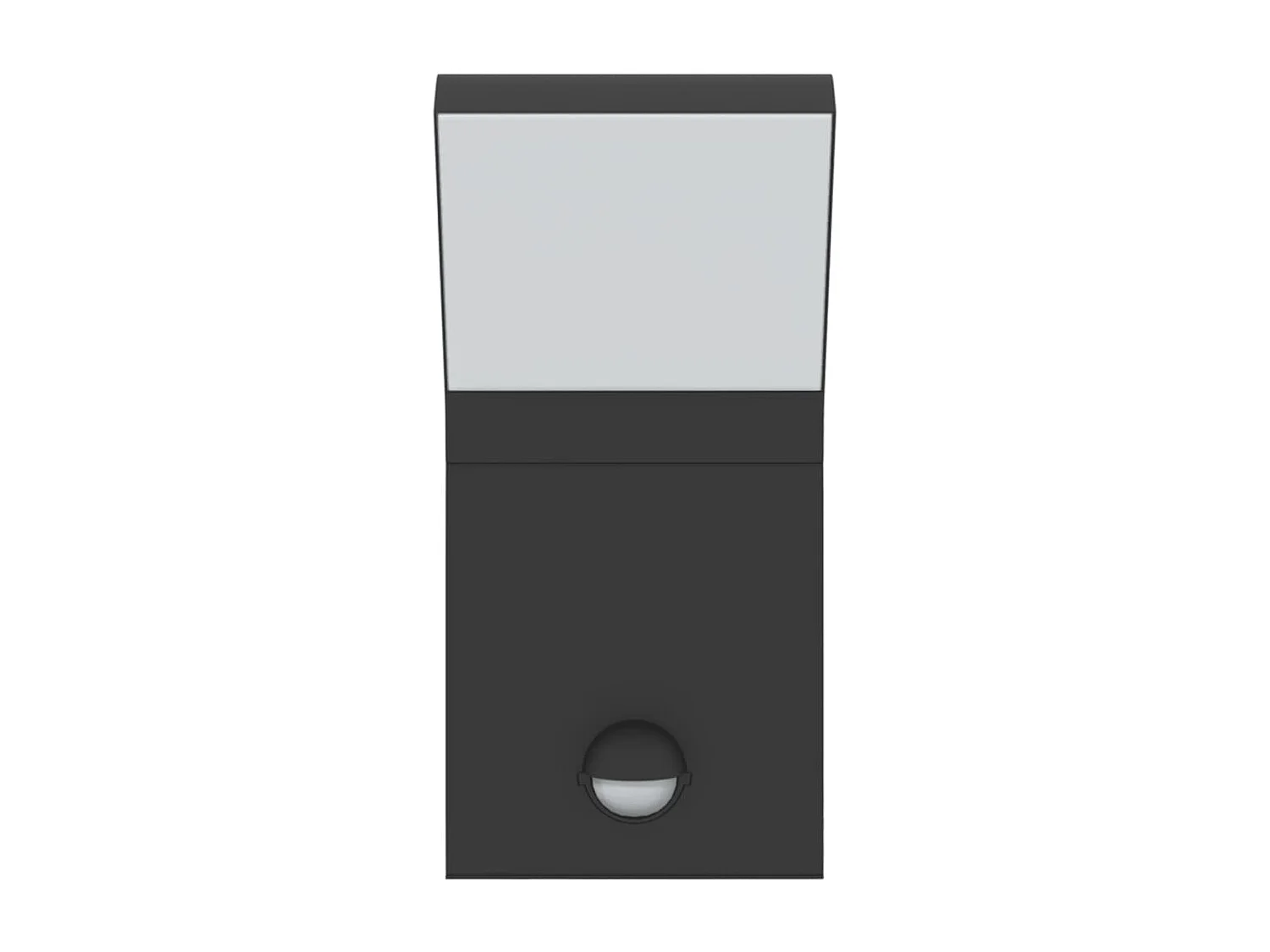 Applique murale LED d'extérieur avec capteurs noir FR316666