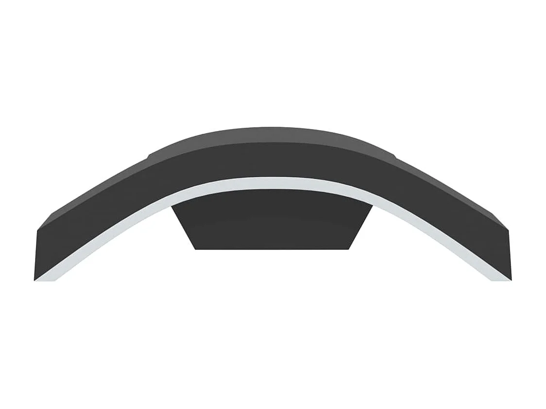 Appliques murales LED d'extérieur 2 pcs noir FR331097