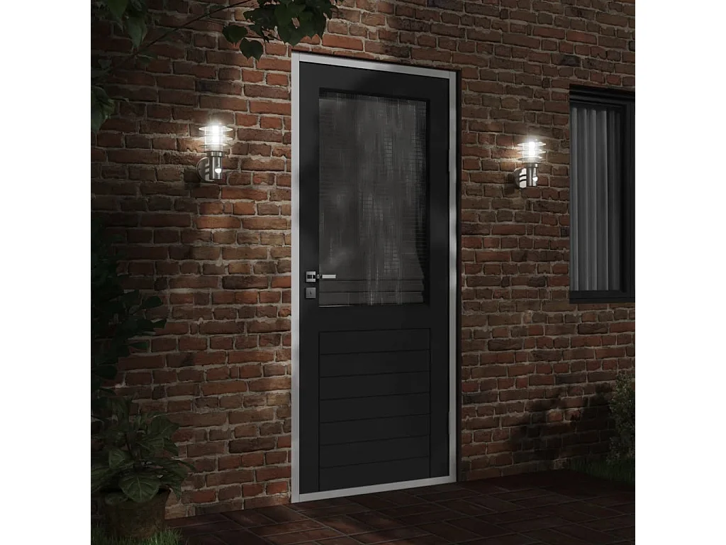 Appliques murales d'extérieur et capteurs 2pcs acier inoxydable FR213744