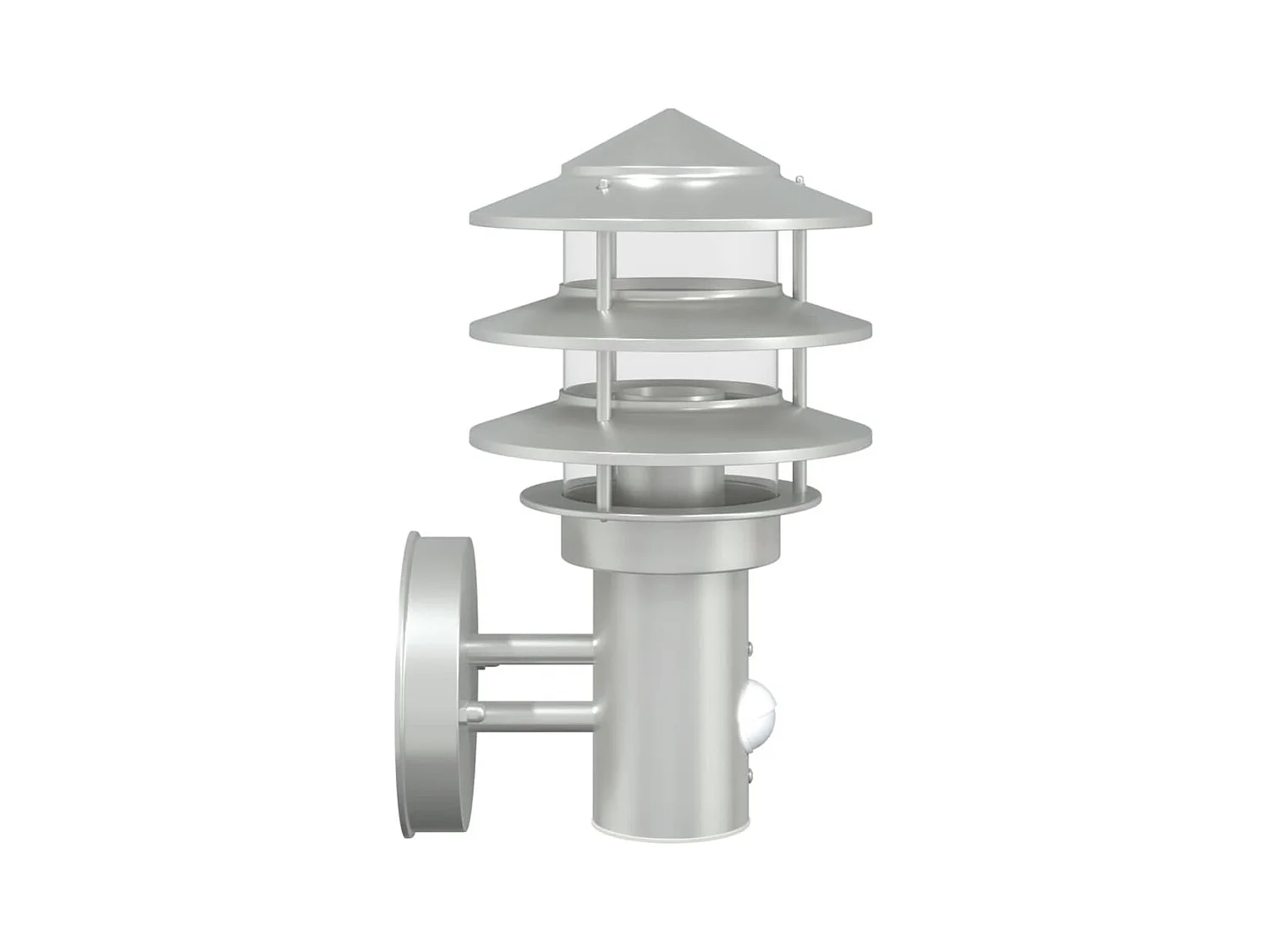 Appliques murales d'extérieur et capteurs 2pcs acier inoxydable FR213744