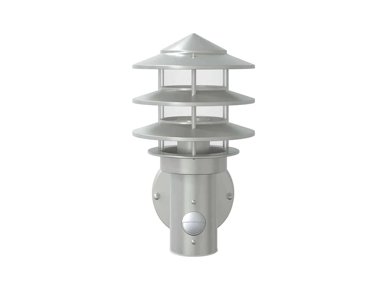 Appliques murales d'extérieur et capteurs 2pcs acier inoxydable FR213744