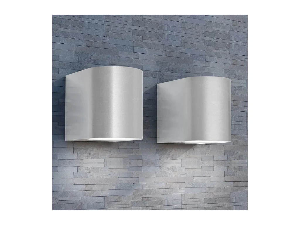 LED-wandlamp tuin neerwaarts rond 2 st BE367802