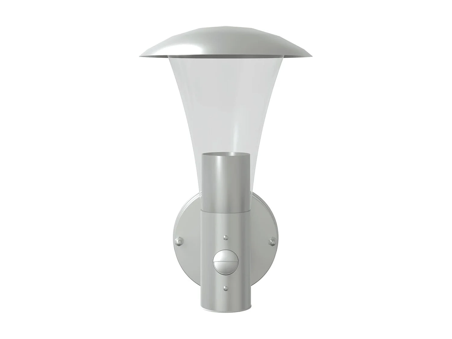 Lámpara de pared de exterior con sensor acero inoxidable ES508278