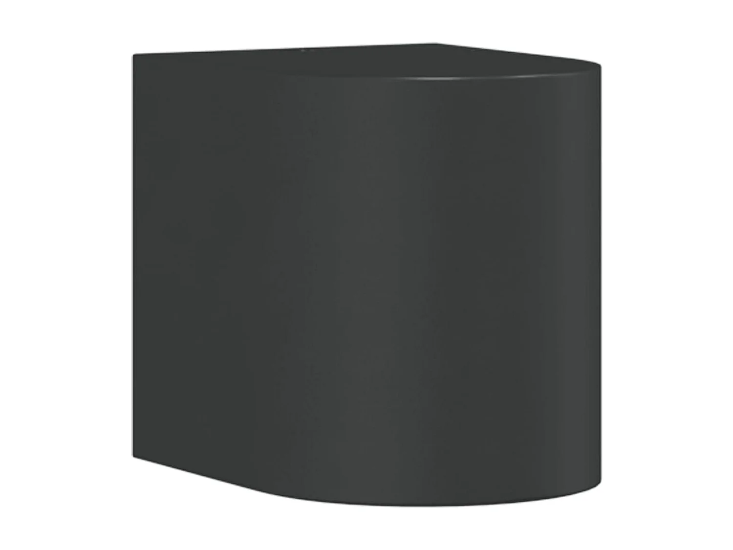 Lámpara de pared de exterior aluminio fundido negro ES672231