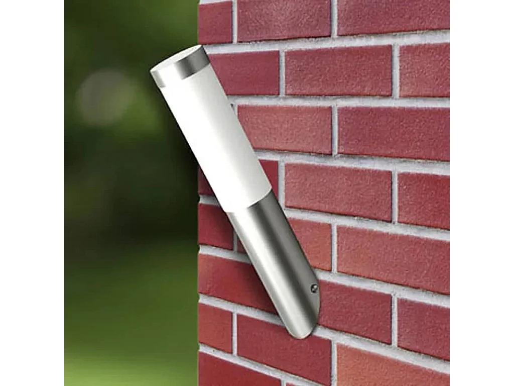 Applique murale d'extérieur 2 pcs Acier inoxydable FR673036