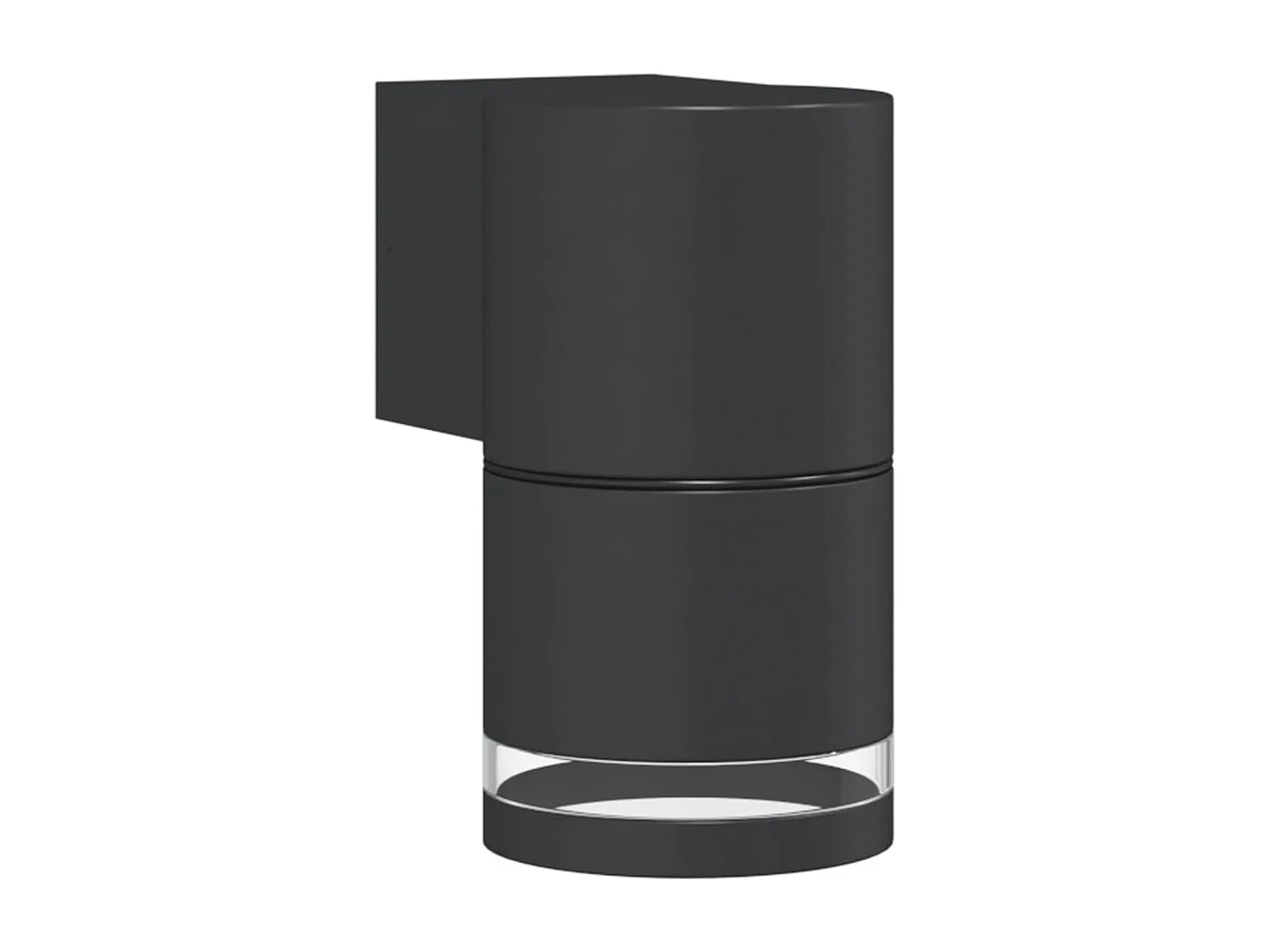 Lámpara de pared de exterior aluminio fundido negro ES612919